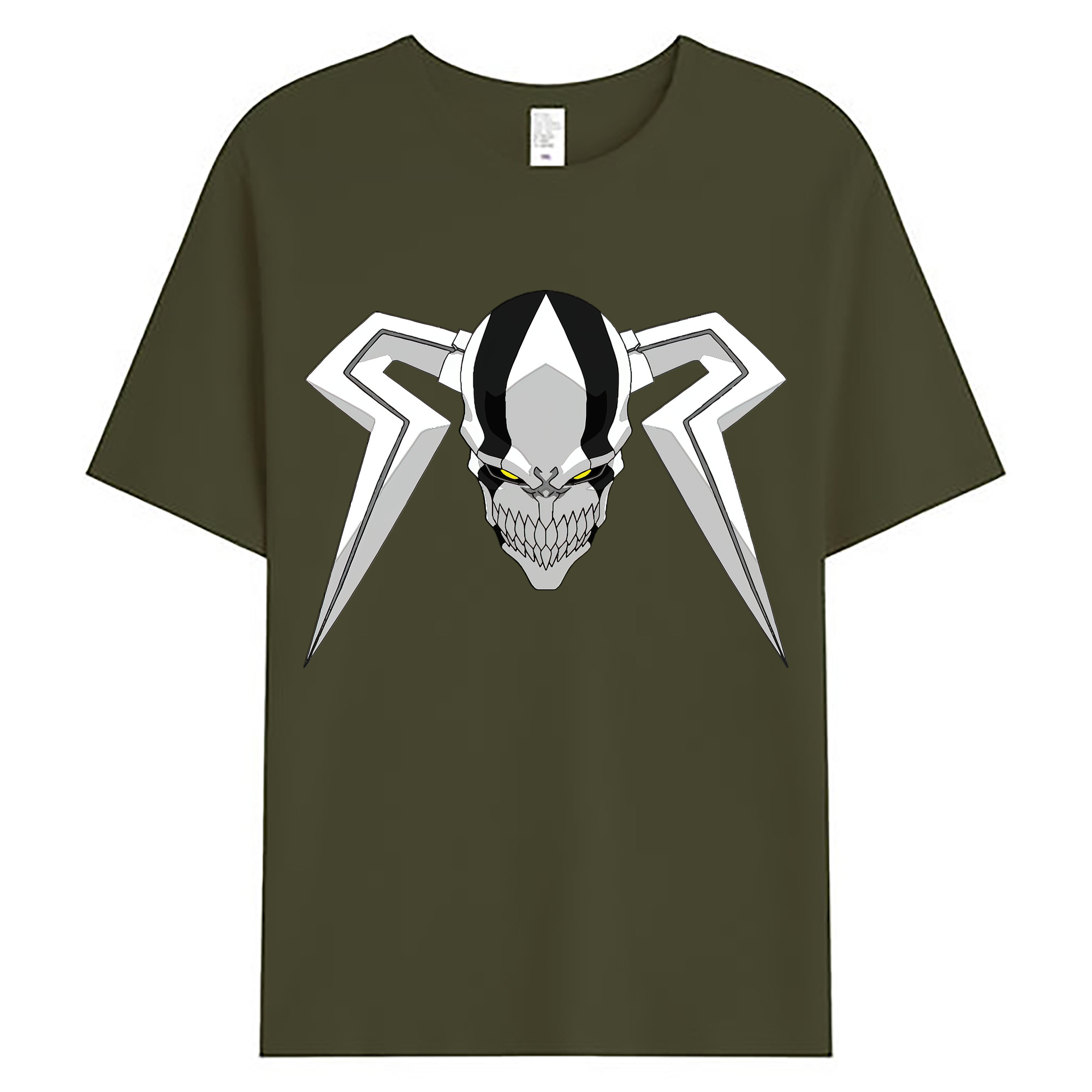 （画像用） ブリーチ 黒崎一護（くろさき いちご）BLEACH Kurosaki Ichigo 綿100％ メンズ半袖Tシャツ｜肌触りやわらか＆通気性
